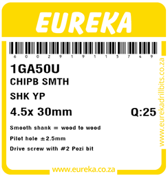 1GA50 - Chipboard Screw -1GA50_Label_T